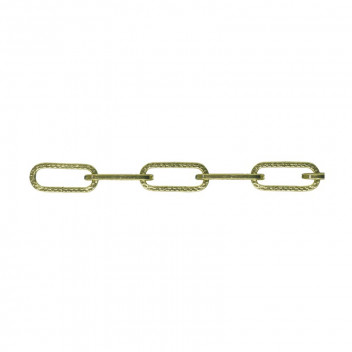 DECOR BRASS PLATED FLAT CHAIN 2MMX10M 27KG