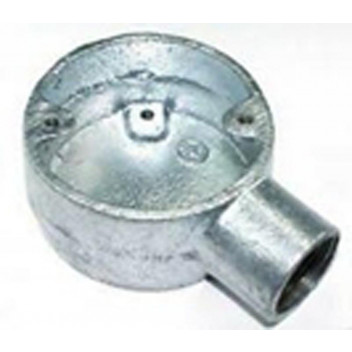 MEGATECH BOX CONDUIT GALVANIZED 1WAY 25MM