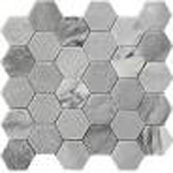 ICE GREY HEXAGON POLISHED MOSAIC 280X275MM