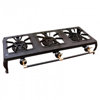 LKS TRIPLE CAST IRON GAS TABLE COOKER