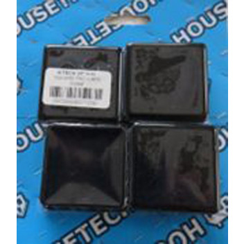 SQUARE END CAP 40MMX40MM 4PACK