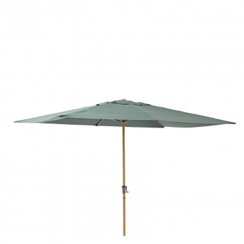 UMBRELLA   82232847 ALU-STEEL RECT DARK GREEN FOREST 200X290 NATERIAL