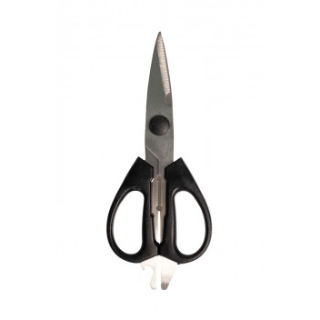 BLACK HANDLE KITCHEN SCISSORS 21X8.8X1.8CM