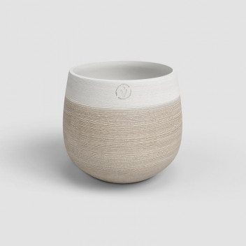 ARTIVASI ANTHEIA BEIGE CERAMIC POT 26CM
