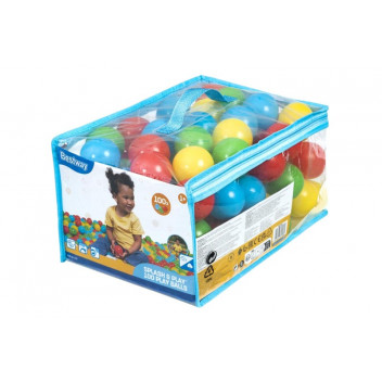 BALLS PLAY POOL 52648 SPLASH&PLAY  100PP   5.85CM   BESTWAY