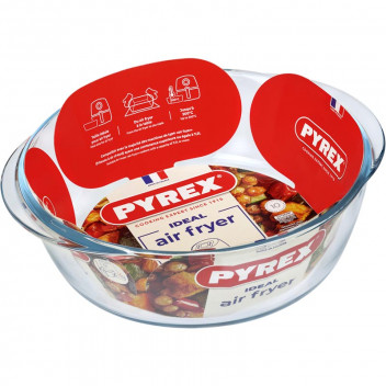 PYREX ROUND AIRFRYER DISH 2.3L