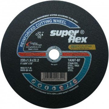 SUPERFLEX 2 IN 1 STAINLESS STEEL CUT DISC 230X1.9BF