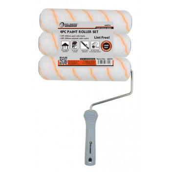 ROLLINGDOG SEMI SMOOTH ROLLER PAINT KIT 230X12MM