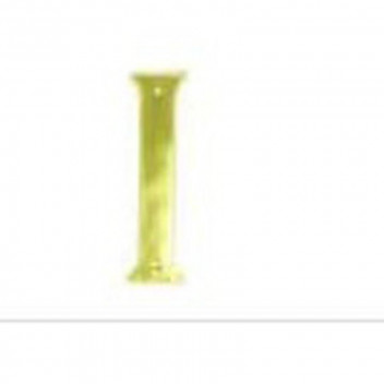 EUROBRASS BRASS I LETTER 75MM