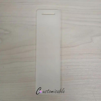 ACRYLIC BLANK CRAFT BOOKMARK