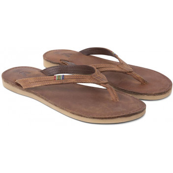 PLAKKIE LADIES THIN STRAP VELD-PLAKKIE-BROWN-THIN-6 BROWN LEATHER NO6