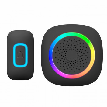 SECURITYVUE BLACK WIRELESS DOOR CHIME