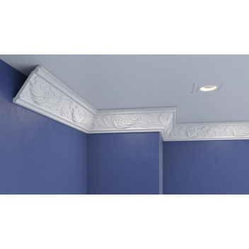 POLYSTYRENE 2.0M X 115MM 3PP CORNICE