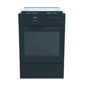 DEFY BLACK GAS FLAME AND ELECTRIC STOVE