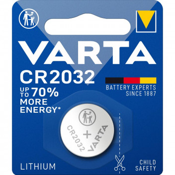 BATTERY ELECTRONIC CR2032  1PP 6032101401 VARTA   WWW