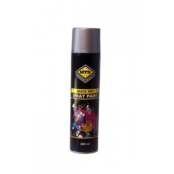 MTS SUPER SILVER SPRAY PAINT 300ML