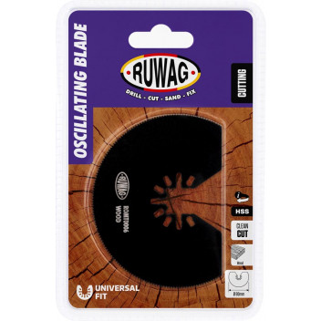 RUWAG OSCILLATING MULTI-TOOL RADIAL BLADE FOR WOOD