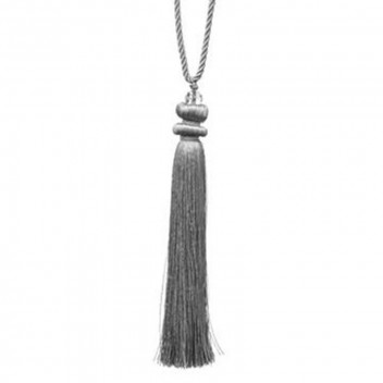 GREY SMALL FABRIC TIEBACK