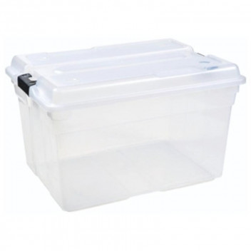 ADDIS CLEAR STORAGE BOX 56L
