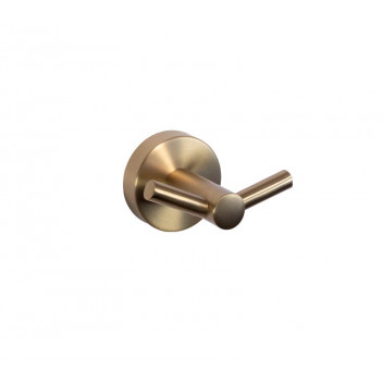 BLUTIDE GINGER BRASS DOUBLE ROBE HOOK