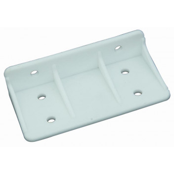 BRACKET FACIA  PPPB005/2 WHITE 59X22MM 2PP
