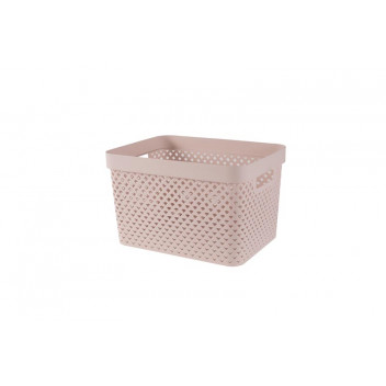 PURE PINK STORAGE BASKET