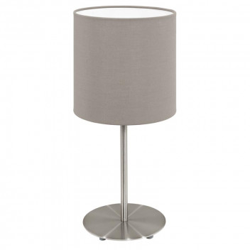 EUROLUX TAUPE PASTERI TABLE LAMP 140MM