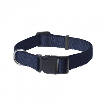 ADJUSTABLE BLUE COLLAR WITH LEASH