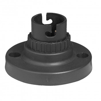 BC NYLON BLACK BATTEN LAMPHOLDER