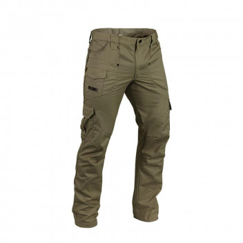 BOERBOEL MEN ADJUSTABLE KALAHARI CARGO OLIVE LONG PANTS SIZE 38