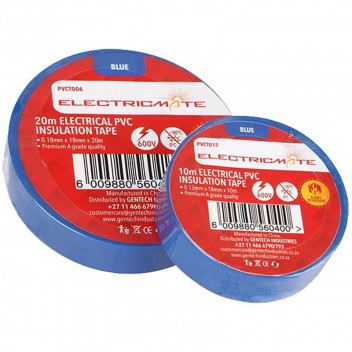 ELECTRICMATE INSULATION TAPE BLUE 20M