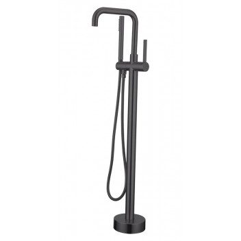 BIJIOU LAVOE GUNMETAL FREESTANDING BATH MIXER