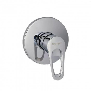 TRIUMPH CHROME LOOP QUARTZ CONCEALED SHOWER MIXER