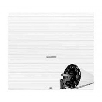 ECONO ROLL-UP FROST WHITE WOODGRAIN GARAGE DOOR
