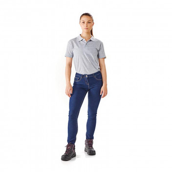 DROMEX LADIES STRETCH DENIM WORK PANTS SIZE 38