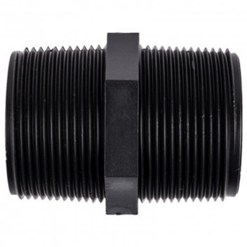INSERT NIPPLE BARREL NYLON 15MM