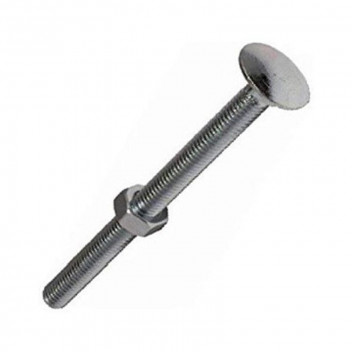 SQUARE CUP BOLT 10X100MM 5PACK