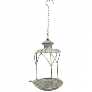 METAL BIRD FEEDER 19X16X52CM