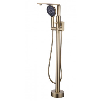 BIJIOU CLEVO GOLD FREESTANDING BATH MIXER