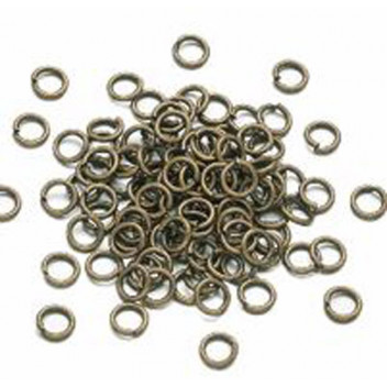 BRONZE CRAFT FINDINGS JUMP RING 6MM