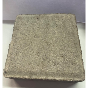 GREY PLAIN SQUARE PAVER 25MPA 55MM