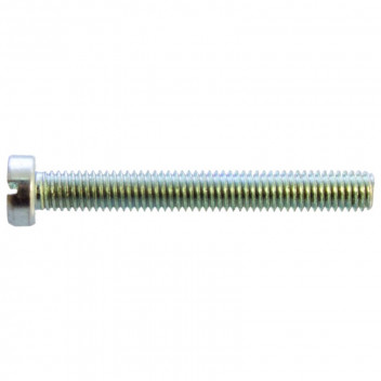 SAFETOP MILD STEEL CHEESE HEAD MACHINE SCREW 3X25MM 10PER PACK