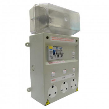 DINRAIL READY BOARD WITH LIGHT