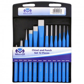 HP WILL MARATHON CHISEL AND PUNCH SET 2-16MM