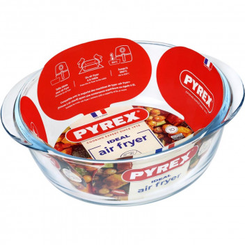 PYREX ROUND AIRFRYER DISH 1L