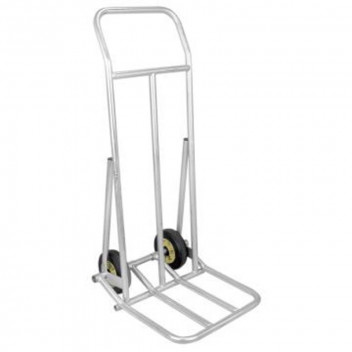 GALVANIZED FOLDING NOSE TROLLEY 225KG