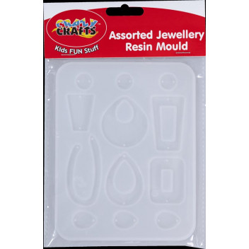 JEWELLERY CRAFT RESIN MOULD 12PIECE