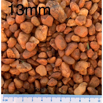 KALAHARI RED STONE DECOR 13MM 40KG