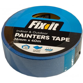 FIXIT INDOOR & OUTDOOR MASKING TAPE 36MM X 40M