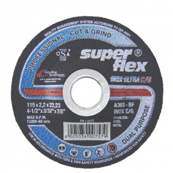 SUPERFLEX BF28 GRINDING DISC 230X7.2X22.23MM
